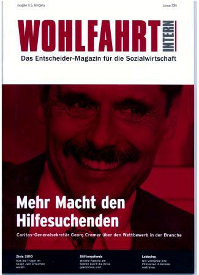 Georg Cremer: Wir betreiben keine Klagemauer | Wohlfahrtintern
